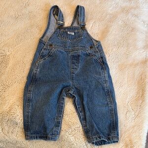 VINTAGE Guess Blue Denim Kids Overalls